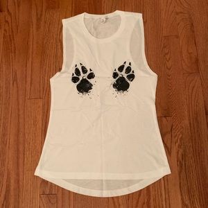 NWOT Paws Off Arm the Animals Paw Tank